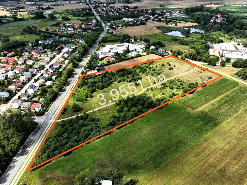 Działka inwestycyjna Ciechanów