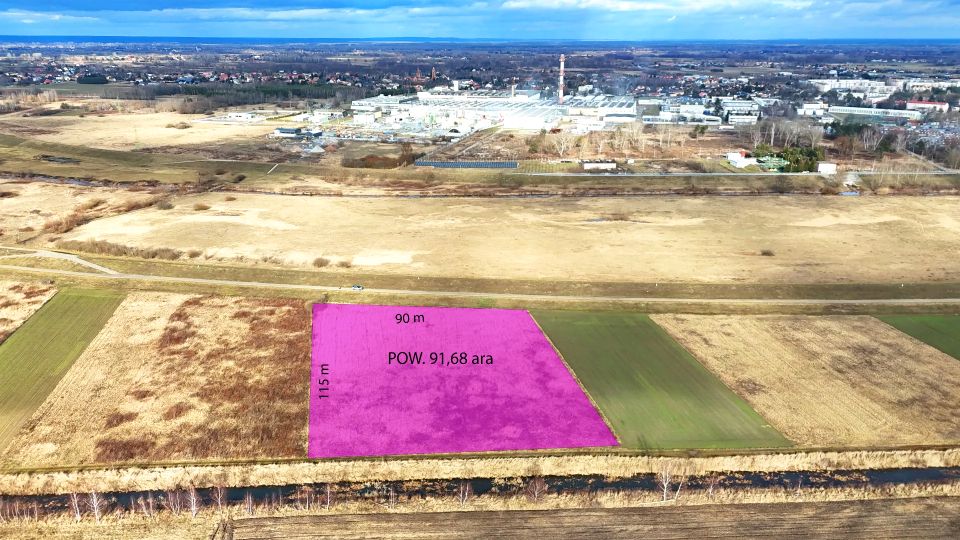 Działka rolna Sokolniki