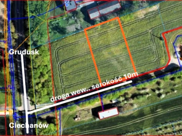 Działka budowlano-rolna Przążewo