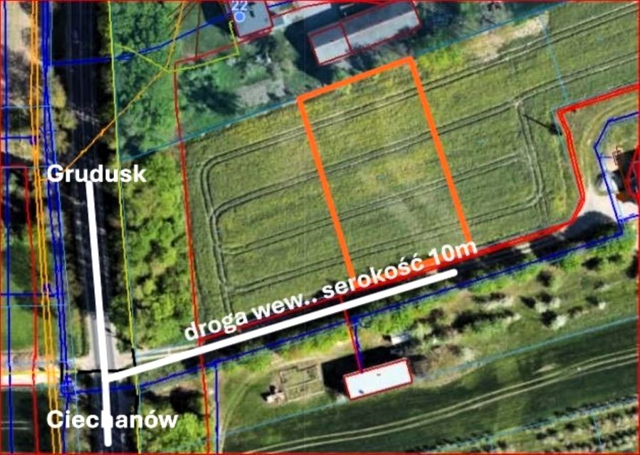 Działka budowlano-rolna Przążewo