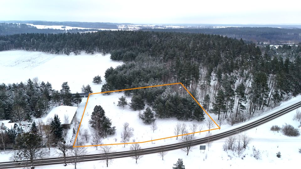 Działka rolna Liski