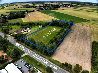 Działka inwestycyjna Chruszczewo