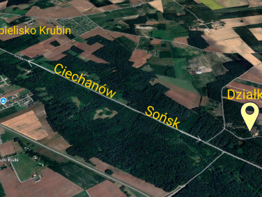 Działka budowlano-rolna Bieńki-Śmietanki