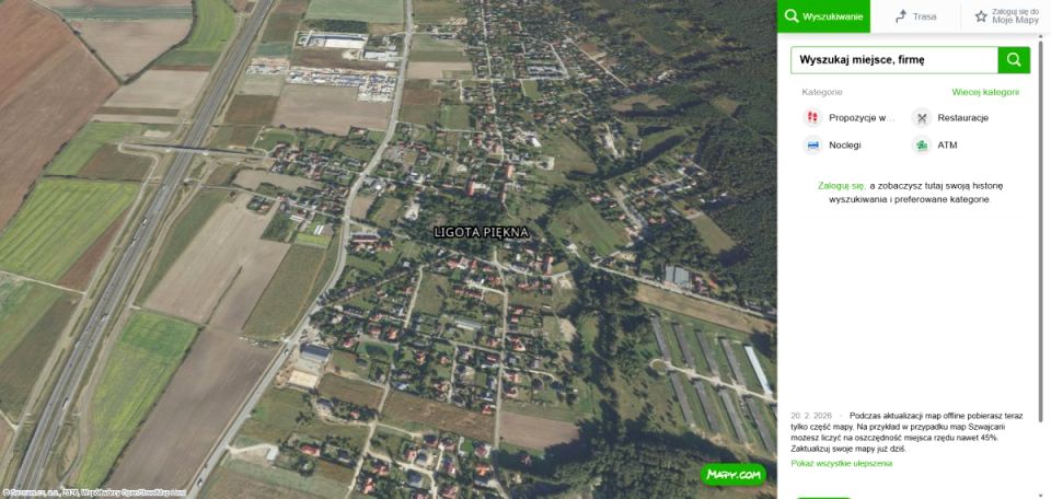 Działka przemysłowa Ligota Piękna