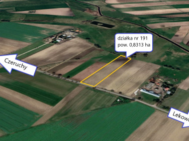 Działka rolna Pniewo-Czeruchy