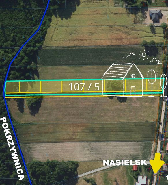 Działka rolna Domosław