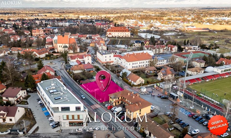 Działka usługowa Niepołomice