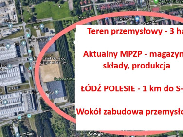 Działka przemysłowa Łódź