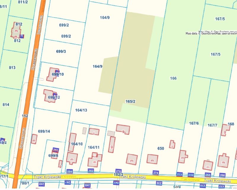 Działka budowlana Borzęcin Duży