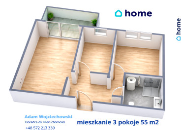 Mieszkanie nad jeziorem