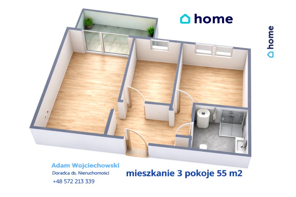 Mieszkanie nad jeziorem