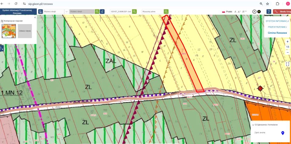 Działka rolna Jodłówka