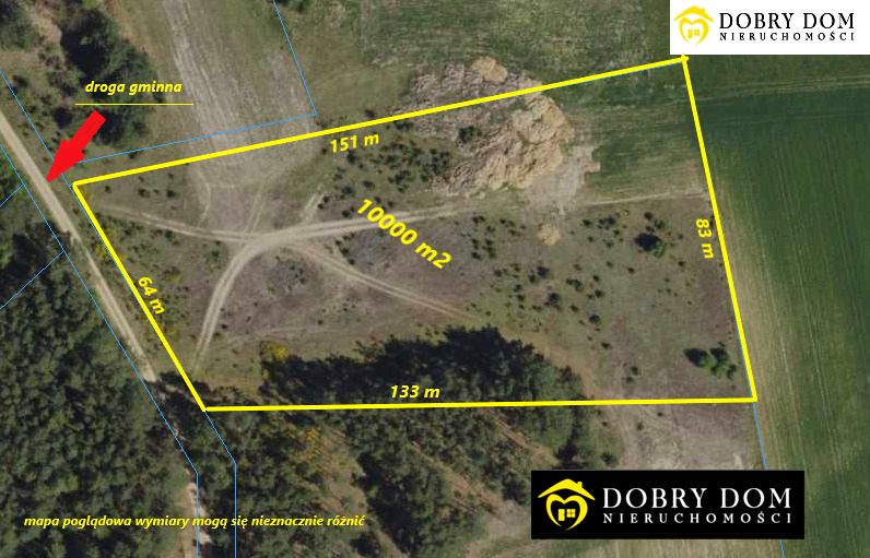 Działka rolna Pańki