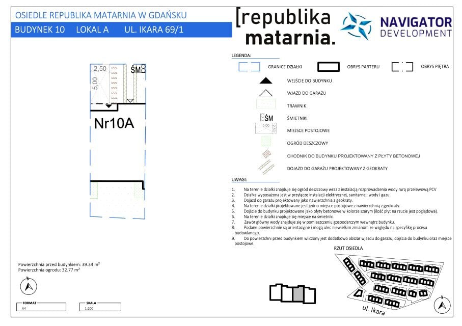 Nowy dom Matarnia, ul. Ikara 37