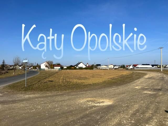 Działka budowlana Kąty Opolskie