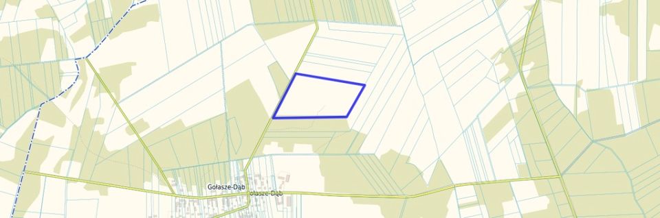 Działka Gołasze-Dąb