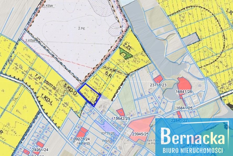 Działka rolna Prężyce