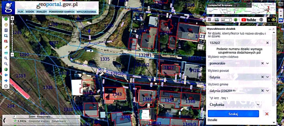 Działka usługowa Gdynia