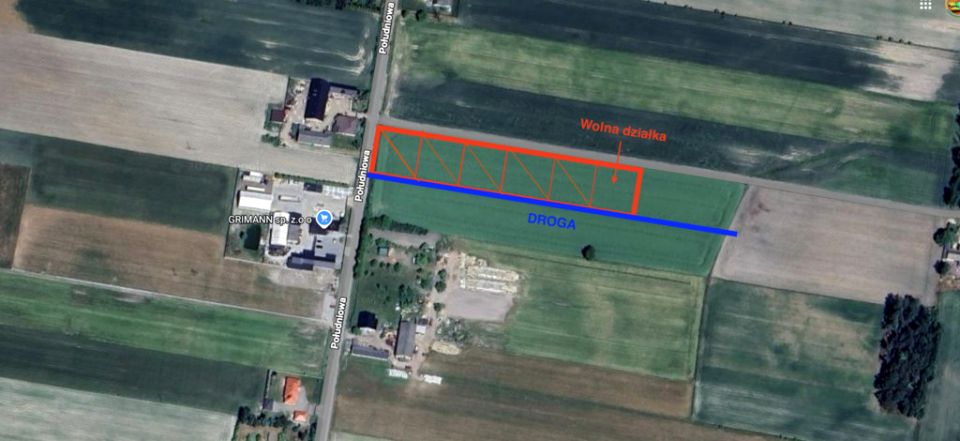 Działka budowlana Łaznowska Wola