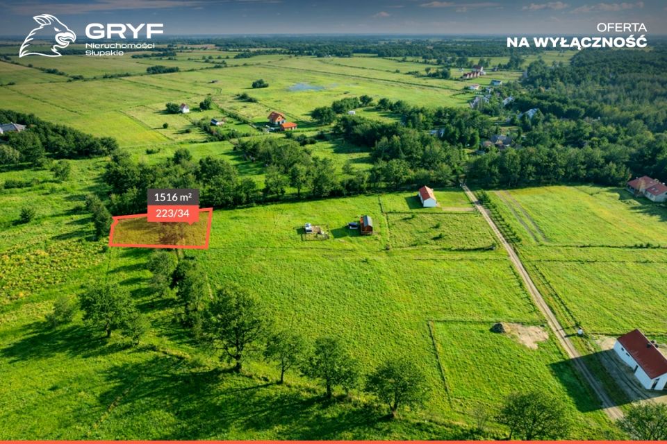 Pusta działka Smołdziński Las