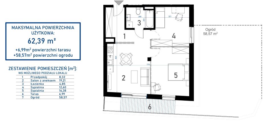 Mieszkanie blok mieszkalny wynajem