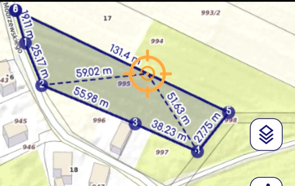 Działka budowlana Wielkie Oczy