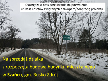 Działka budowlana Szaniec