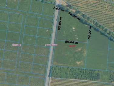 Działka usługowa Zawada