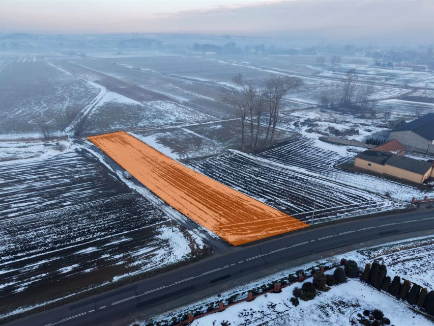 Działka inwestycyjna Skalbmierz