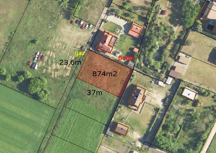 Działka budowlana Deszczno