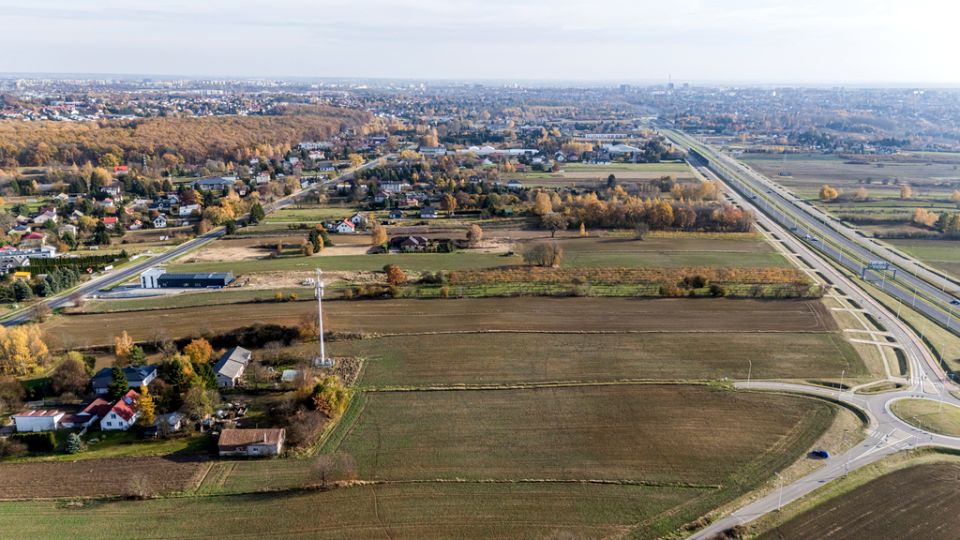 Działka usługowa Dębówka