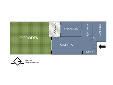 Mieszkanie przy lesie