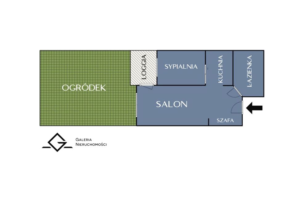 Mieszkanie przy lesie