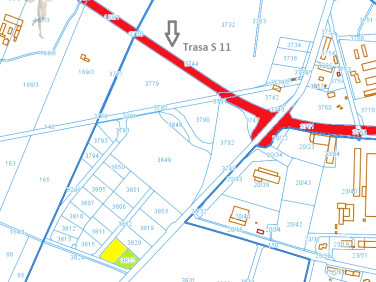 Działka usługowa Środa Wielkopolska