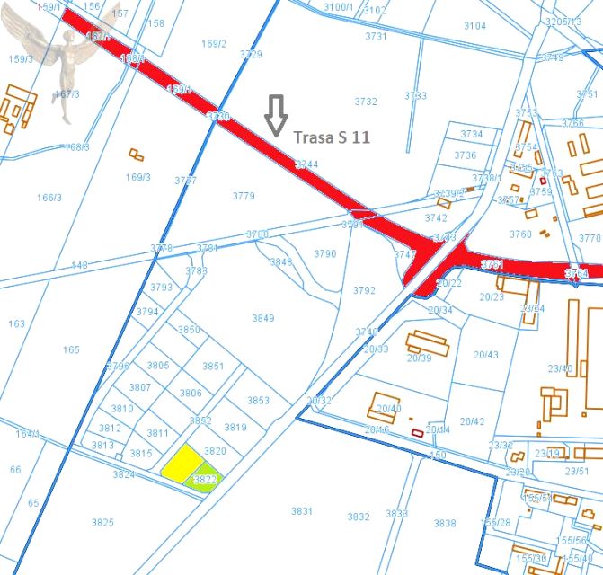 Działka usługowa Środa Wielkopolska