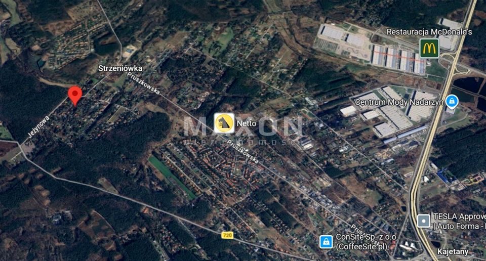 Działka budowlana Strzeniówka