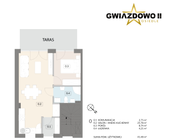 Mieszkanie Gwiazdowo sprzedaż