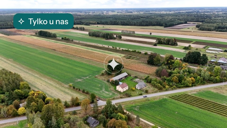 Działka budowlano-rolna Kolembrody sprzedam