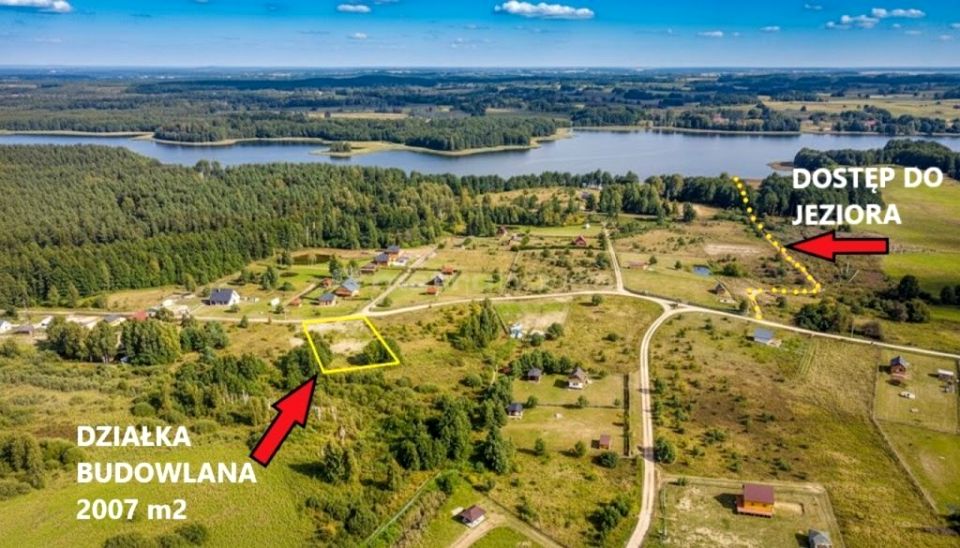 Działka budowlana Sajzy