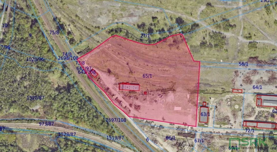 Działka przemysłowa Zabrze