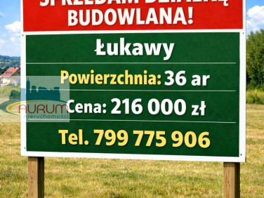 Działka budowlana Łukawy