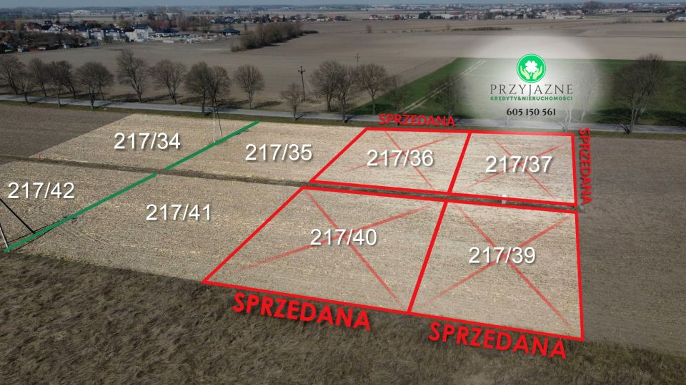 Działka budowlana Czerlejno