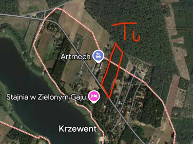 Działka budowlana Krzewent