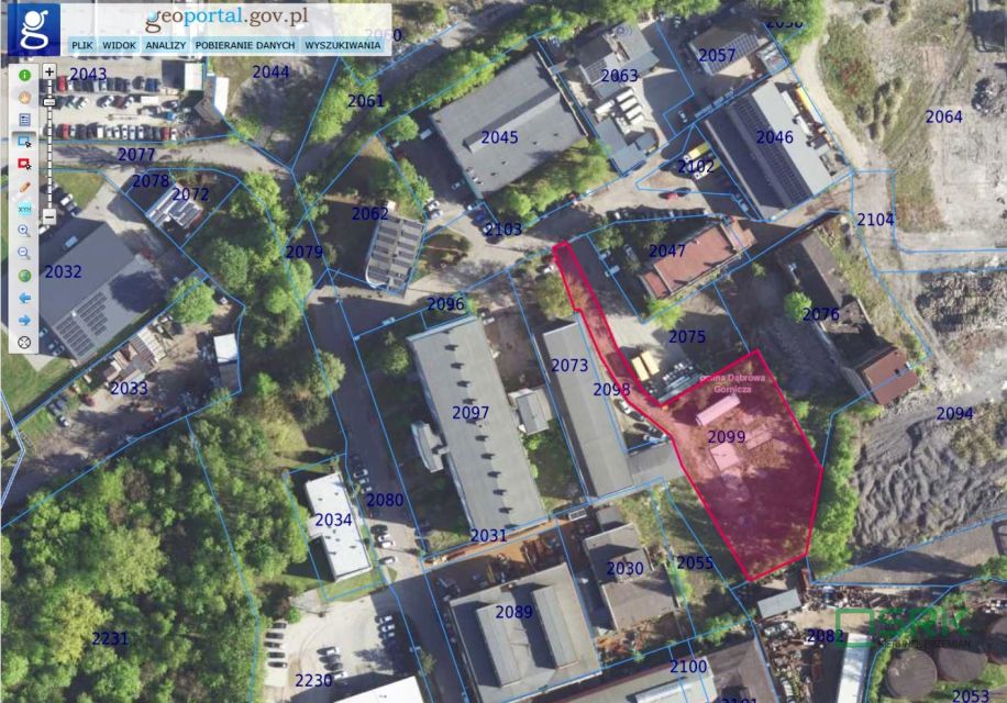 Działka Dąbrowa Górnicza