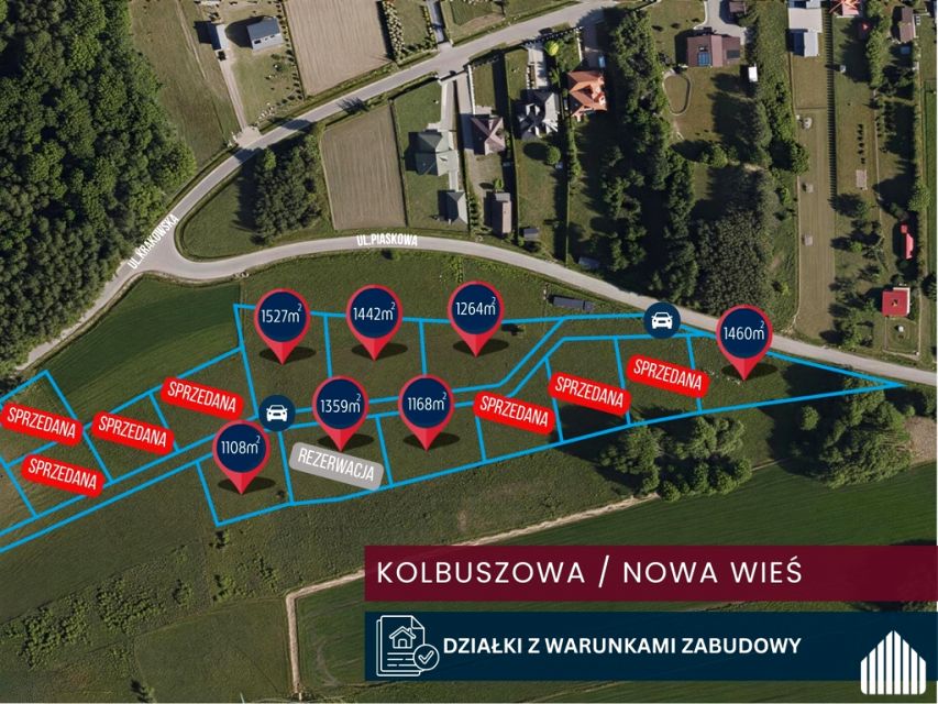 Działka budowlana Nowa Wieś