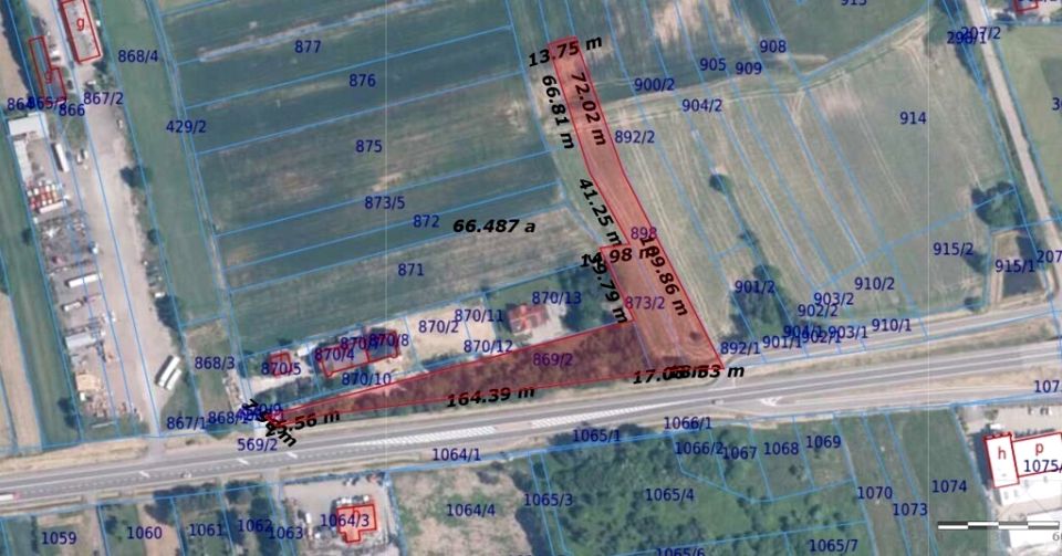 Działka usługowa sprzedam