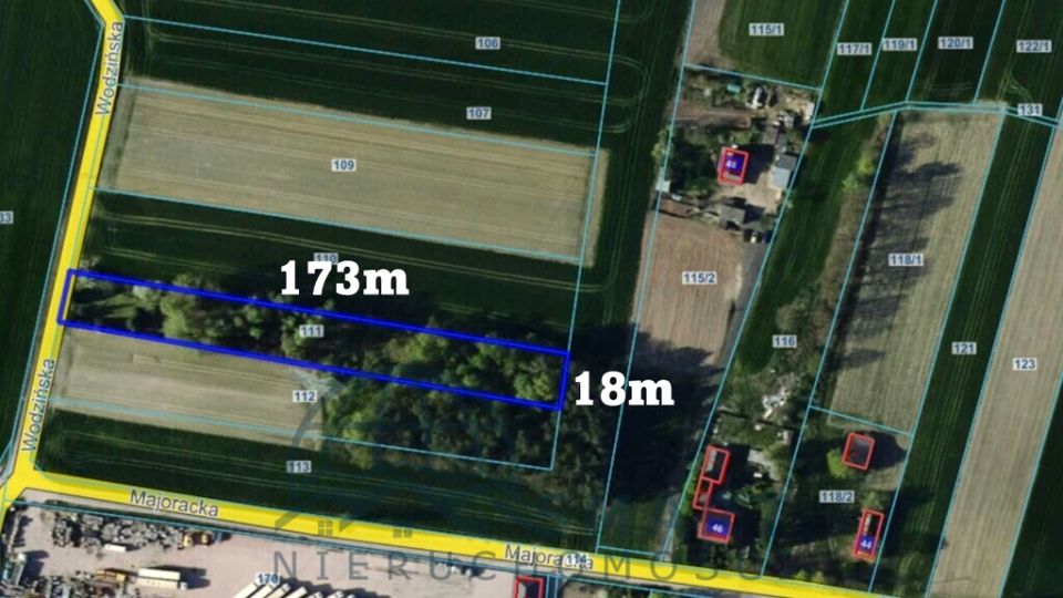 Działka WODZIN MAJORACKI