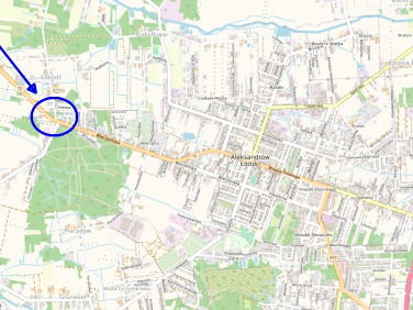 Działka usługowa Łobódź