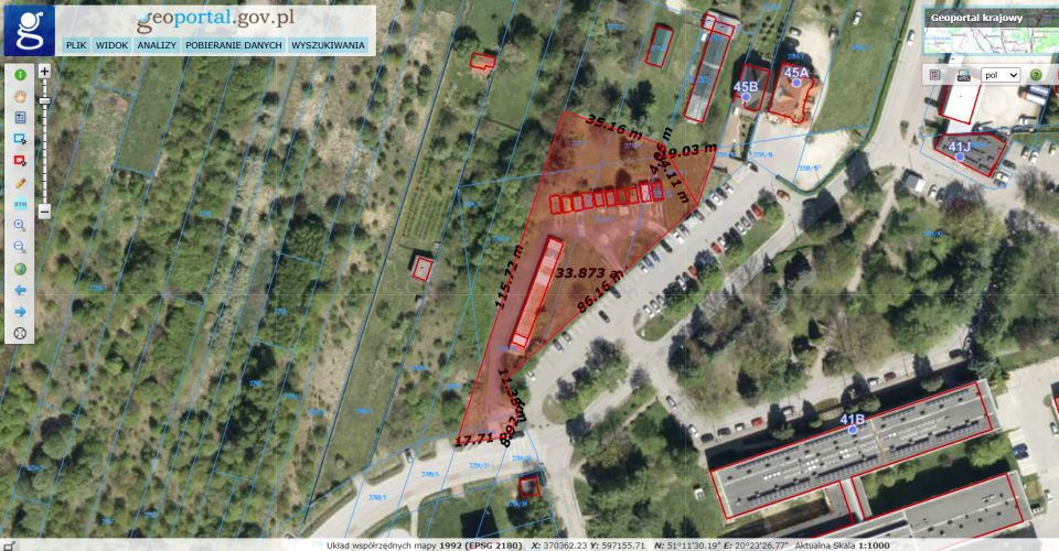 Działka budowlana Końskie