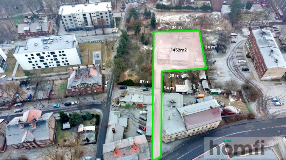 Ogrodzona działka Zabrze